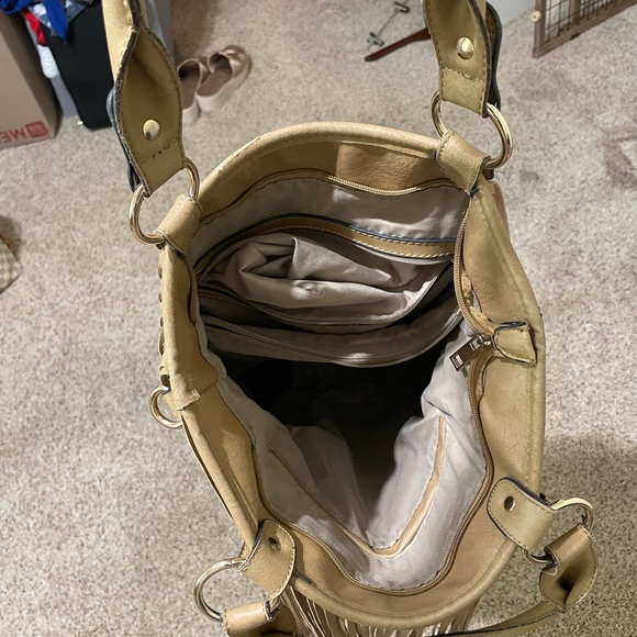 Bohemian-style hand bag (long, crossbody strap not included) - Picture 3 of 3